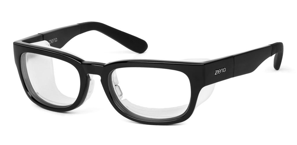 lunettes à coques amovibles Kai noir pour yeux sec
