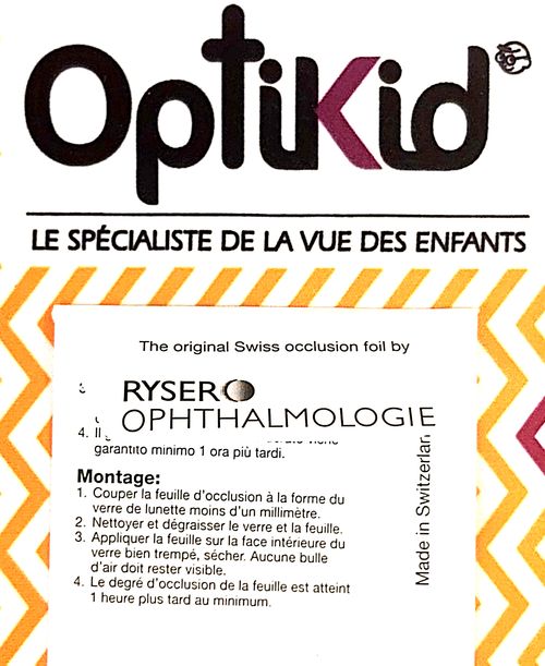 Filtre occlusion partielle Ryser Louche optique des lions Yerres